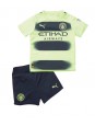 Manchester City Ausweichtrikot für Kinder 2022-23 Kurzarm (+ Kurze Hosen)